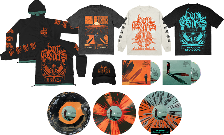 hide BORN OF OSIRIS / THROUGH ＋4枚 Through Shadows - Born of Osiris (#198704447822) - Omega Music